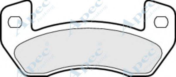 APEC BRAKING PAD1497