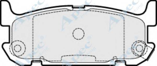 APEC BRAKING PAD1513
