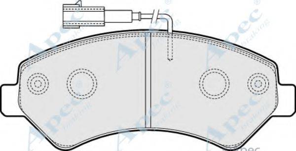 APEC BRAKING PAD1575