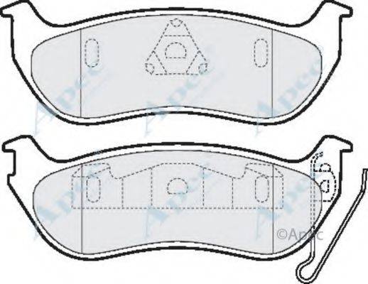 APEC BRAKING PAD1601