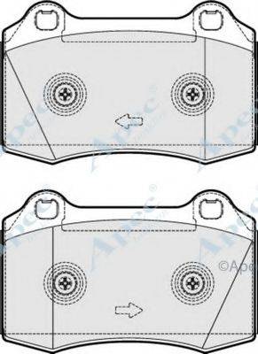 APEC BRAKING PAD1661