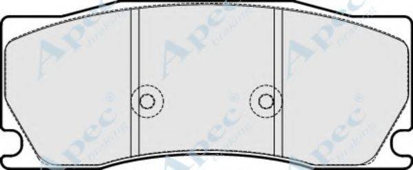 APEC BRAKING PAD1724