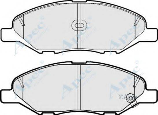 APEC BRAKING PAD1760