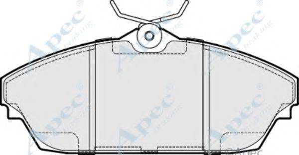 APEC BRAKING PAD1895