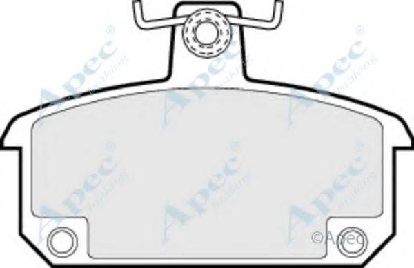 APEC BRAKING PAD325