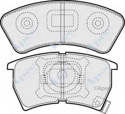 APEC BRAKING PAD510