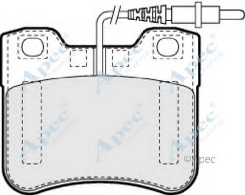 APEC BRAKING PAD715