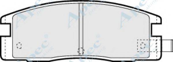 APEC BRAKING PAD751