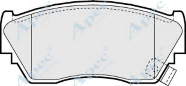 APEC BRAKING PAD752