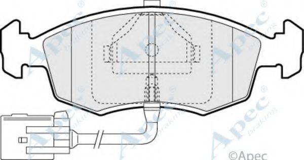 APEC BRAKING PAD774