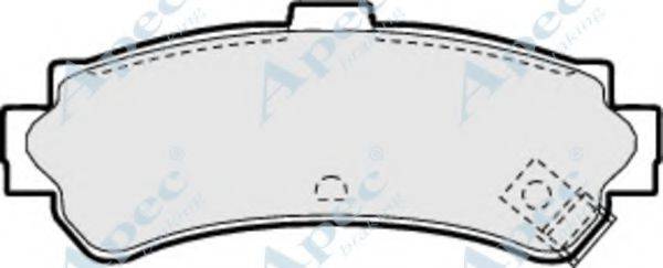 APEC BRAKING PAD888