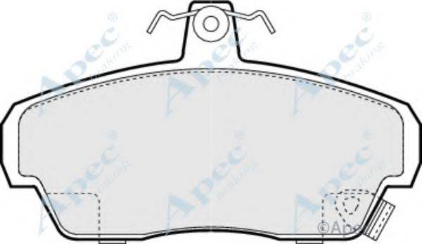 APEC BRAKING PAD972
