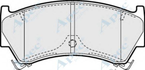 APEC BRAKING PAD998