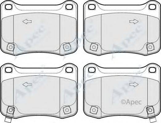 APEC BRAKING PAD1673