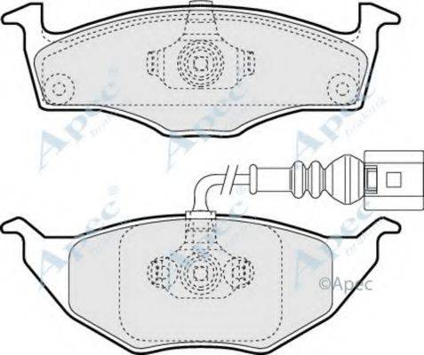 APEC BRAKING PAD1265