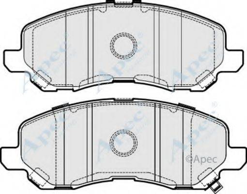 APEC BRAKING PAD1918