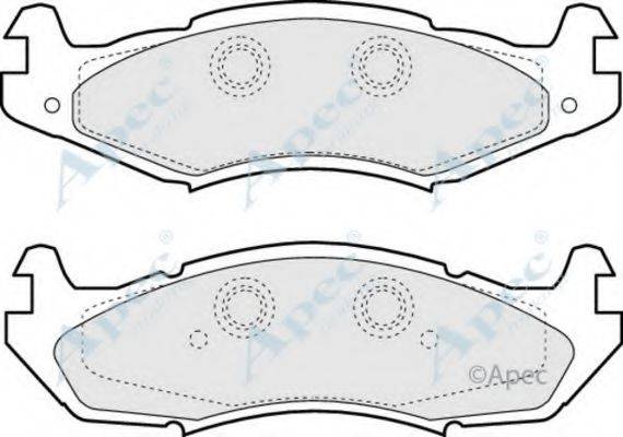APEC BRAKING PAD818