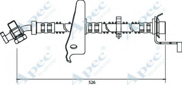 APEC BRAKING HOS4027