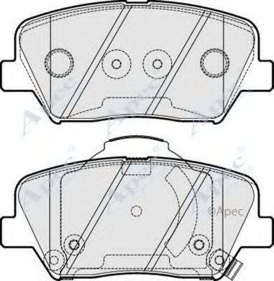APEC BRAKING PAD1979