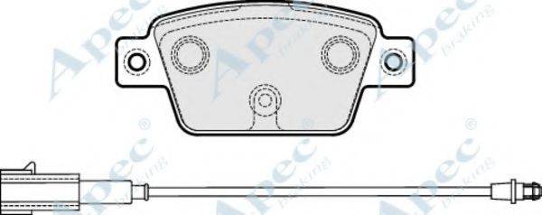 APEC BRAKING PAD1990