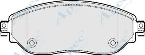 APEC BRAKING PAD2047