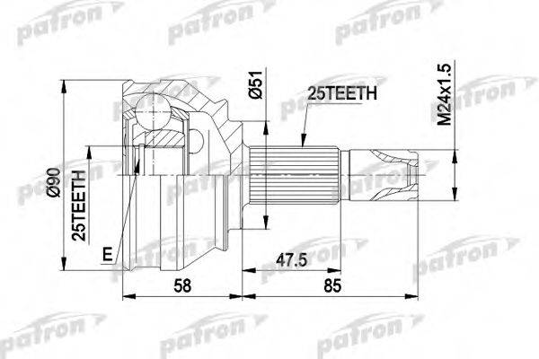 PATRON PCV1258