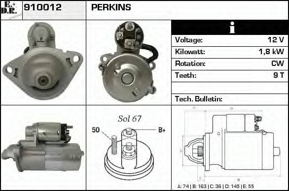 EDR 910012 Стартер