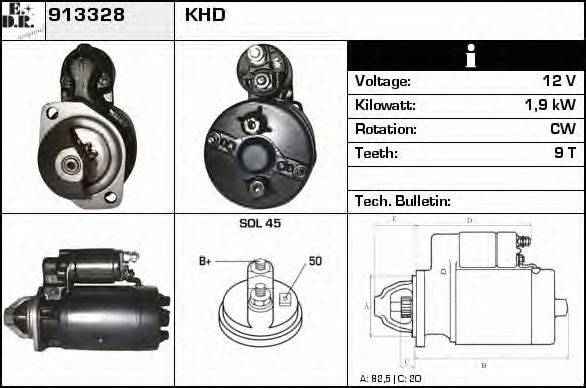 EDR 913328 Стартер