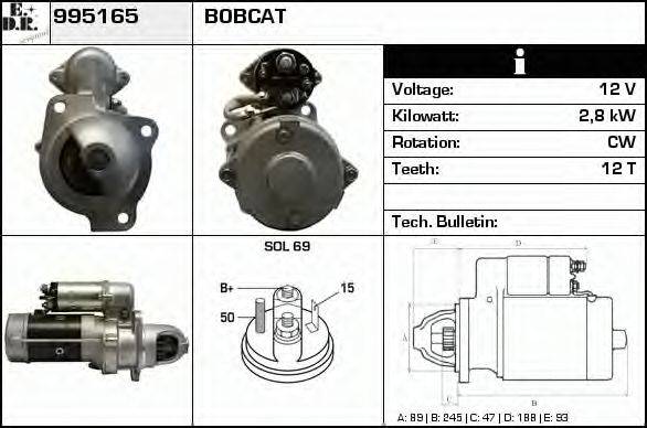 EDR 995165 Стартер