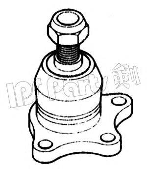 IPS PARTS IJU10509 несучий / напрямний шарнір