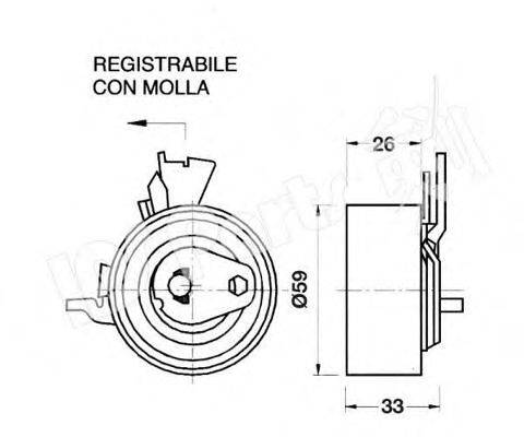 IPS PARTS ITB-6W08