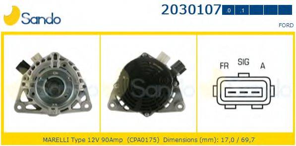SANDO 2030107.0
