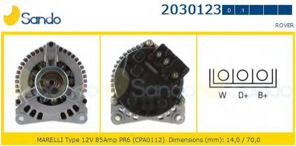 SANDO 2030123.0