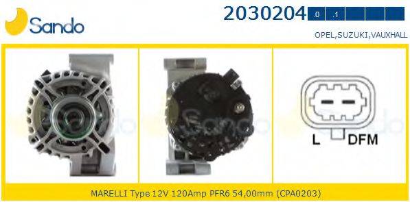 SANDO 2030204.0