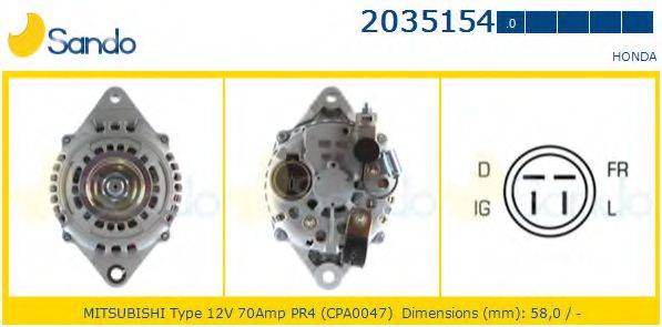 SANDO 2035154.0