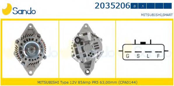 SANDO 2035206.0