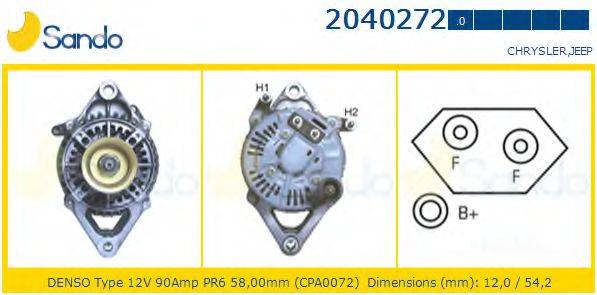 SANDO 2040272.0