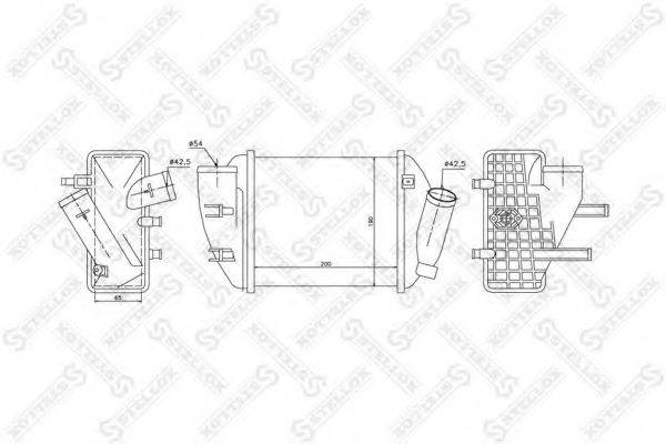 DENSO 9629403 Інтеркулер