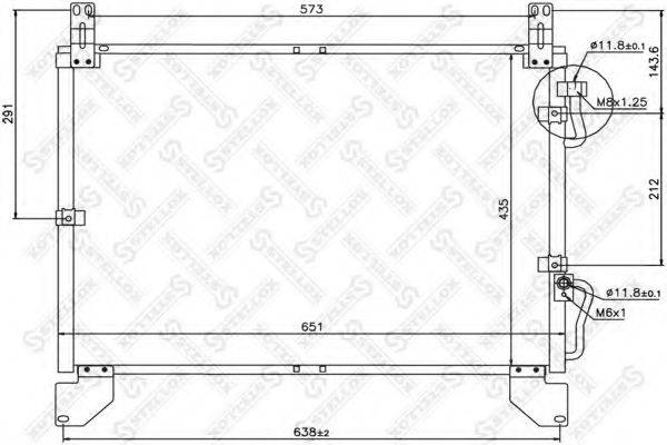 FRIGAIR 1C0145803 Конденсатор, кондиціонер
