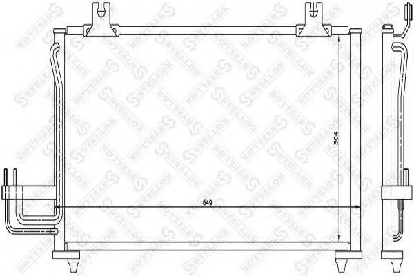 AVA QUALITY COOLING 4100566 Конденсатор, кондиціонер