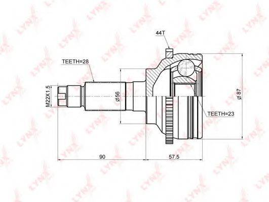 LYNXAUTO CO-3672A