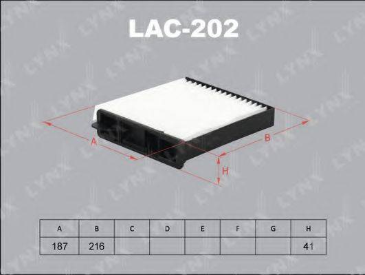 UNION AC-202 Фільтр, повітря у внутрішньому просторі