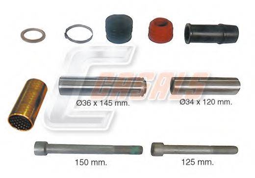 CASALS MD416 Ремкомплект, гальмівний супорт