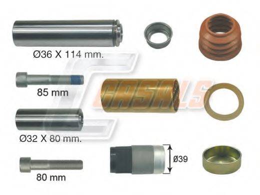 CASALS MD424 Ремкомплект, гальмівний супорт