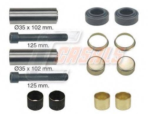 AUGER 54553 Ремкомплект, гальмівний супорт