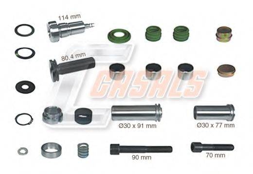 CASALS MD674 Ремкомплект, гальмівний супорт