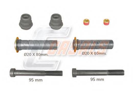 AUGER 54544 Ремкомплект, гальмівний супорт