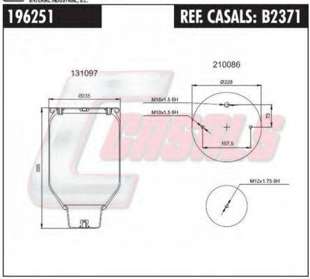 FA1 196251 Кожух пневматичної ресори