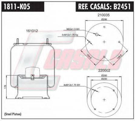 CASALS B2451