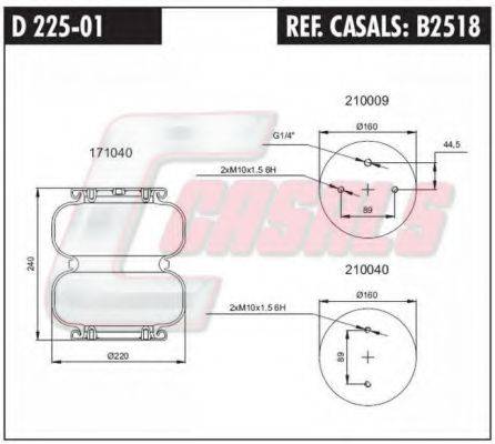 CASALS B2518